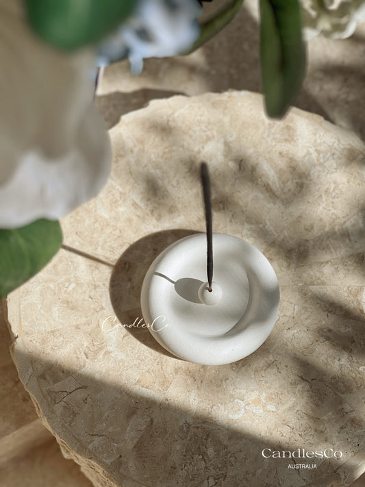 Chunky Round Incense Holder